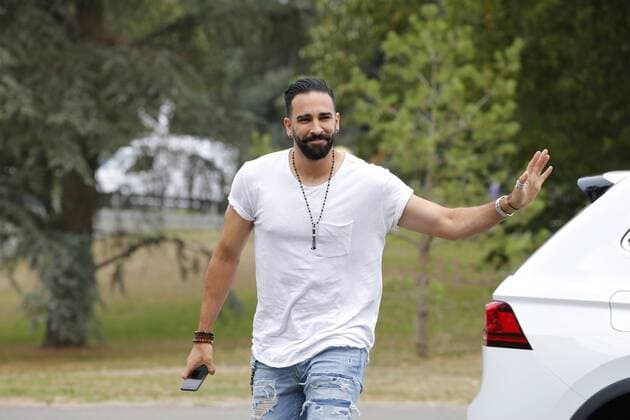 Rami Adil FOOTBALL : Arrivee des joueurs de l equipe de France a Clairefontaine - 03 09 2018 StephenCaillet Panoramic 