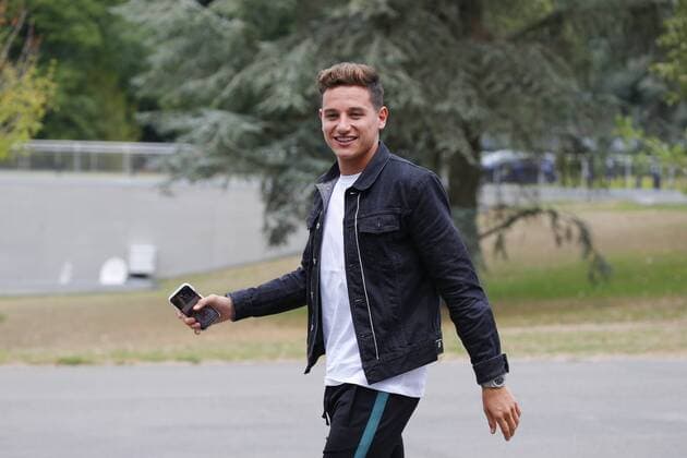 Thauvin Florian FOOTBALL : Arrivee des joueurs de l equipe de France a Clairefontaine - 03 09 2018 StephenCaillet Panoramic 