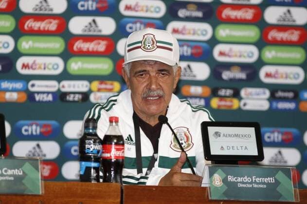 Fußball, Nationalteam Mexiko Pressekonferenz September 3, 2018 - EUM20180903DEP07.JPG .CIUDAD DE MEXICO. SoccerFutbol-Ferretti.- 3 de septiembre de 2018. En conferencia de prensa, Ricardo Ferretti es presentado como tecnico interino de la Seleccion Mexicana. Foto: Agencia EL UNIVERSALAgustin SalinasEELG Latin News: September 3, 2018 Copyright: xElxUniversalx