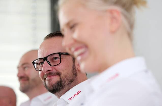 BAU 04.09.2018 Bietigheim Handball SG BBM Bietigheim Frauen Pressegespräch, Trainer Martin Albertsen (Mitte)
