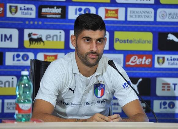 Photo LaPresse - Jennifer Lorenzini 04 September 2018 Firenze (Italy) Soccer Italy Italian Football meeting - "Coverciano" - press conference PK Pressekonferenz In the pic: Marco Benassi  Copyright: xLaPresse JenniferxLorenzinix