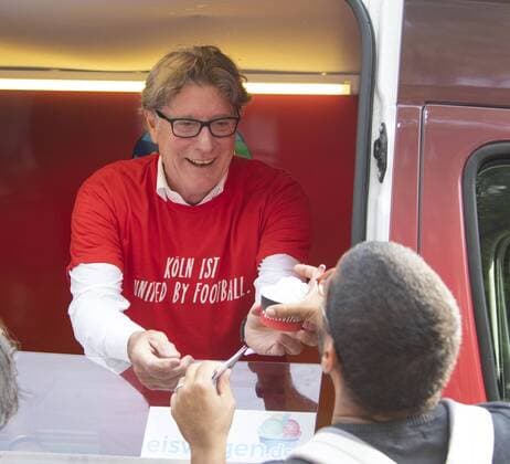 Roadshow EiscrEM 2024 Rudolfplatz Köln Deutschland Datum: 04.09.2018 Toni Schumacher (1. FC Köln)