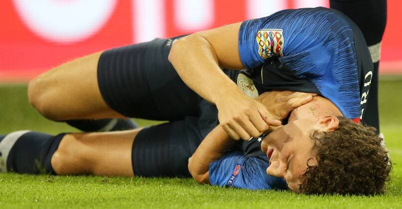 SOCCER - UEFA NL, GER vs FRA MUNICH,GERMANY,06.SEP.18 - SOCCER - UEFA Nations League, Germany vs France, international match Länderspiel Image shows Benjamin Pavard (FRA). GEPAxpictures xThomasxBachun