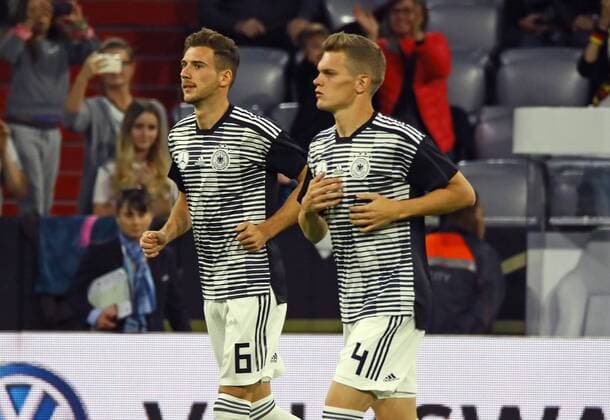 Leon Goretzka (Deutschland Germany), Matthias Ginter (Deutschland Germany) - 06.09.2018: Deutschland vs. Frankreich, Allianz Arena München, UEFA Nations League, 1. Spieltag