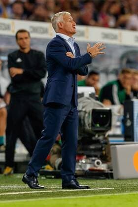 Muenchen, Germany, 06.09.2018, UEFA Nations League, Deutschland - Frankreich Trainer Didier Deschamps (FRA) gestikuliert ( DeFodi048