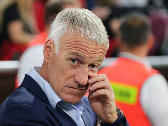 Sport Bilder des Tages BAU 06.09.2018 München Fußball Länderspiel Deutschland vs. Frankreich, Trainer Didier Deschamps (FRA) enttäuscht DFB regulations prohibit any use of photographs as image sequences and or quasi-video.