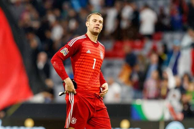 Muenchen, Germany, 06.09.2018, UEFA Nations League, Deutschland - Frankreich Torwart Manuel Neuer (GER) guckt ( DeFodi048