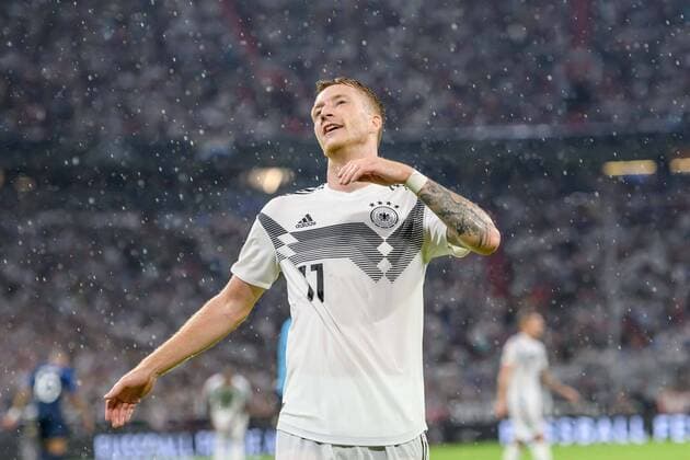 Muenchen, Deutschland 06.09.2018, UEFA Nations League, Deutschland - Frankreich, Marco Reus (GER) enttaeuscht ( DeFodi527