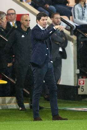 England U21 U 21 v Netherlands U21 UEFA EURO EM Europameisterschaft Fussball U21 2019 Qualifiers Norwich Head Coach Daniel Farke during the UEFA Euro U21 2019 Qualifiers match at Carrow Road, Norwich Content Not Available For UK Newspapers Copyright: xPaulxChestertonx FIL-12242-0092