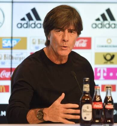 Nations League: Deutschland - Frankreich 06.09.2018 in München. Bundestrainer Joachim Löw bei der abschließenden Pressekonferenz.