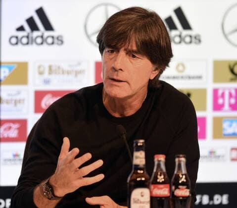 Nations League: Deutschland - Frankreich 06.09.2018 in München. Bundestrainer Joachim Löw bei der abschließenden Pressekonferenz.