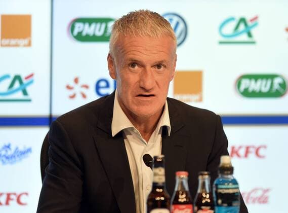 Nations League: Deutschland - Frankreich 06.09.2018 in München. Trainer Didier Deschamps (FRA) bei der abschließenden Pressekonferenz.