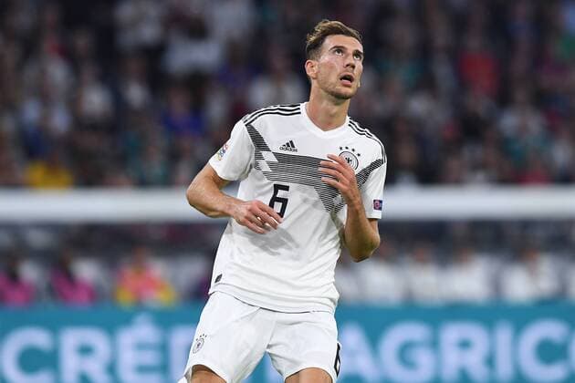 Fußball UEFA Nations League Deutschland - Frankreich am 06.09.2018 in der Allianz Arena in München Leon Goretzka ( Deutschland ) DFB regulations prohibit any use of photographs as image sequences and or quasi-video.