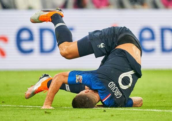 Germany - France, Soccer, Munich, September 06, 2018 Olivier GIROUD, FRA 9 GERMANY - FRANCE 0-0 Important: DFB regulations prohibit any use of photographs as image sequences and or quasi-video. Football Nations League, Season 2018 2019, September 06, 2018 Munich, Germany. Photographer: Peter Schatz MAGICS