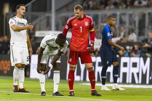 Fussball Laenderspiel Deutschland gegen Frankreich, Allianz Arena, Muenchen. 06.09.2018 Im Bild: Manuel Neuer Â