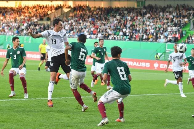Janni SERRA (13,GER) erzielt das Tor zum 1-0, Aktion,Strafraumszene. Fussball U-21 Laenderspiel. Deutschland (GER) - Mexiko (MEX), am 07.09.2018 in Fuerth,Sportpark Ronhof Thomas Sommer. DFB REGULATIONS PROHIBIT ANY USE OF PHOTOGRAPHS AS IMAGE SEQUENCES AND OR QUASI-VIDEO.