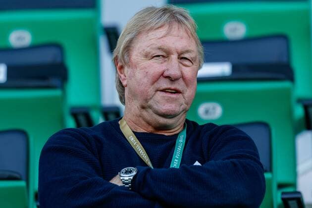 Fuerth, Germany, 07.09.2018, Freundschaftsspiel U 21, Deutschland - Mexiko Horst Hrubesch auf der Tribuene ( DeFodi048