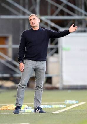 Deutschland, Fürth, Sportpark Ronhof Thomas Sommer, 07.09.2018, Fussball - Laenderspiel - Deutschland U 21 - Mexiko U 21 Bild: v. lk. Trainer Stefan Kuntz (Deutschland) DFB REGULATIONS PROHIBIT ANY USE OF PHOTOGRAPHS AS IMAGE SEQUENCES AND OR QUASI-VIDEO. Copyright: HMBxMedia xHeikoxBecker