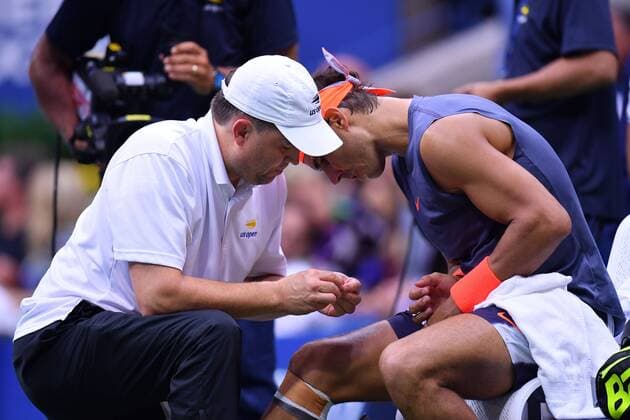 Sport Bilder des Tages Juan Martin Del Potro (Arg) defeated Rafael Nadal (Esp) TENNIS : US Open 2018 - 07 09 2018 AntoineCouvercelle Panoramic 