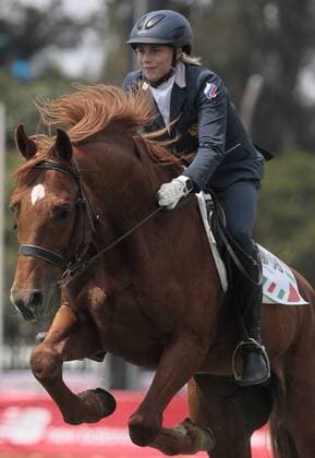 Svetiana Lebedeva of Rusia participates in the women s relay equestrian jump event during the Modern pentathlon moderner Fünfkampf World Championship WM Weltmeisterschaft in Mexico City, Mexico, 7 September 2018. Modern Pentathlon World Championship !ACHTUNG: NUR REDAKTIONELLE NUTZUNG!  Copyright: xMarioxGuzmanx MEX01 20180908-636719665761972198