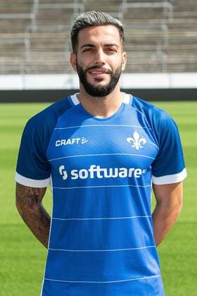05.09.2018, xfux, Fussball 2.Bundesliga, SV Darmstadt 98 Fototermin Saison 2018 2019, PortraÌˆttermin 2018 2019, emspor, emonline, deloka, v.l. Selim Guenduez (SV Darmstadt 98) Darmstadt