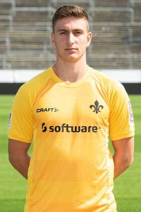 05.09.2018, xfux, Fussball 2.Bundesliga, SV Darmstadt 98 Fototermin Saison 2018 2019, PortraÌˆttermin 2018 2019, emspor, emonline, deloka, v.l. Josip Galic (SV Darmstadt 98) Darmstadt