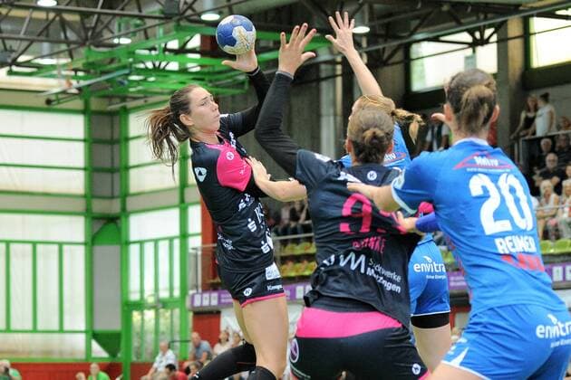 Monika Kobylinska (TusSies Metzingen 8) TusSies Metzingen, Handball, HBF, Bundesliga, Ligaspiel, 08.09.2018, Foto:TBaur Eibner Neckarsulmer Sportunion vs. TusSies Metzingen Neckarsulm Copyright: xEIBNER TobiasxBaurx EP_TBR