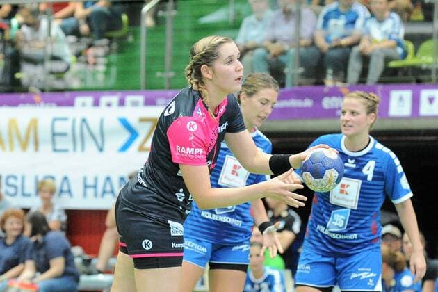 Marlene Zapf (TusSies Metzingen 2) TusSies Metzingen, Handball, HBF, Bundesliga, Ligaspiel, 08.09.2018, Foto:TBaur Eibner Neckarsulmer Sportunion vs. TusSies Metzingen Neckarsulm Copyright: xEIBNER TobiasxBaurx EP_TBR