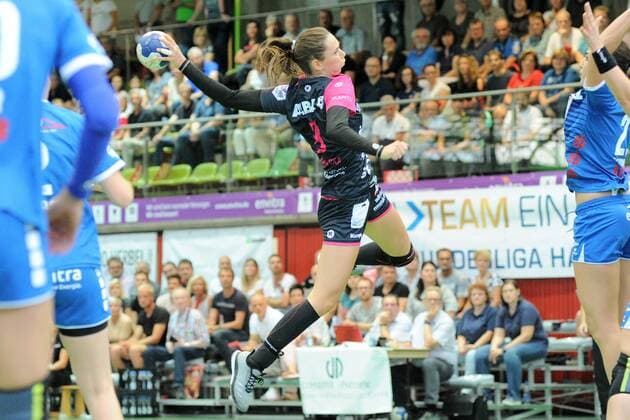 Monika Kobylinska (TusSies Metzingen 8) TusSies Metzingen, Handball, HBF, Bundesliga, Ligaspiel, 08.09.2018, Foto:TBaur Eibner Neckarsulmer Sportunion vs. TusSies Metzingen Neckarsulm Copyright: xEIBNER TobiasxBaurx EP_TBR