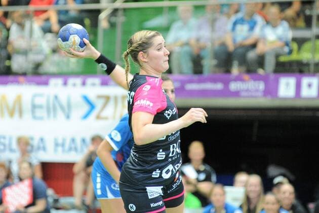 Marlene Zapf (TusSies Metzingen 2) TusSies Metzingen, Handball, HBF, Bundesliga, Ligaspiel, 08.09.2018, Foto:TBaur Eibner Neckarsulmer Sportunion vs. TusSies Metzingen Neckarsulm Copyright: xEIBNER TobiasxBaurx EP_TBR