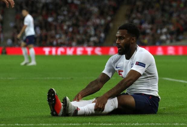 Danny Rose (E) at the UEFA Nations League A, Group 4, between England and Spain, at Wembley Stadium, London, on September 8, 2018. **THIS PICTURE IS FOR EDITORIAL USE ONLY** 