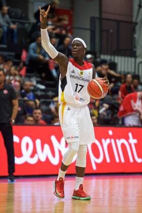 Basketball Hamburg 07.09.2018 VTG Supercup Deutschland (GER) - Türkei (TUR) Dennis Schröder Schroeder (Deutschland, No.17) Schröder