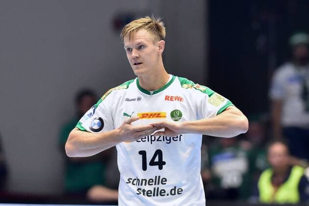 Niclas Pieczkowski (SC DHfK Leipzig) --- Handball --- 1. Bundesliga --- MT Melsungen vs SC DHfK Leipzig --- 09.09.2018, Handball --- 1. Bundesliga --- MT Melsungen vs SC DHfK Leipzig --- 09.09.2018 Kassel Copyright: xEIBNER RolandxSippelx EP_RSL