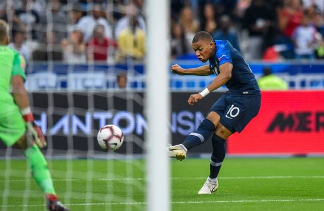 Kylian Mbappe ( France ) FOOTBALL : France vs Pays Bas - Ligue des Nations - Saint Denis - 09 09 2018 FedericoPestellini Panoramic 
