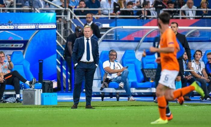 Fußball, Nations League, Frankreich - Niederlande Ronald Koeman ( selectionneur - entraineur - Pays Bas ) FOOTBALL : France vs Pays Bas - Ligue des Nations - Saint Denis - 09 09 2018 FedericoPestellini Panoramic 