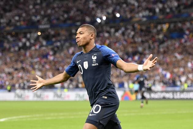 Fußball, Nations League, Frankreich - Niederlande 10 KYLIAN MBAPPE (FRA) - JOIE FOOTBALL : France vs Pays Bas - Ligue des Nations - 09 09 2018 AnthonyBIBARD FEP Panoramic 