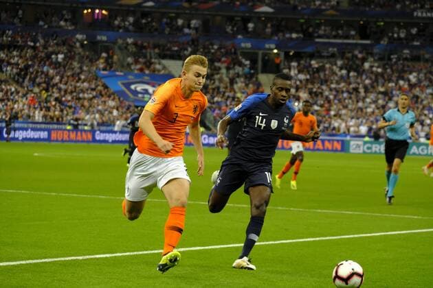 September 9, 2018 - Saint Denis, Seine Saint Denis, France - The midfield of French Team BLAISE MATUIDI in action during the UEFA Nations league soccer match between France and Netherlands at the Stade de France in St Denis - France..France won 2-1 Soccer 2018 - France 2-1 Netherlands - ZUMAp119 20180909_zaf_p119_008 Copyright: xPierrexSteveninx