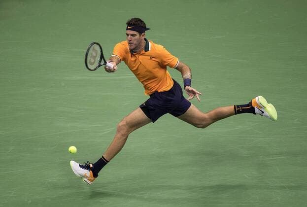 September 9, 2018 - Flushing Meadows, New York, U.S - Juan Martin del Potro during his match against Novak Djokovic in the Men s Singles Final on Arthur Ashe Stadium on Day 14 of the 2018 US Open Tennis Tournament at the USTA Billie Jean King National Tennis Center on September 8th, 2018 in Flushing, Queens, New York City. Del Potro vs Djokovic US Open Finals - ZUMAp124 20180909_zaa_p124_008 Copyright: xJavierxRojasx
