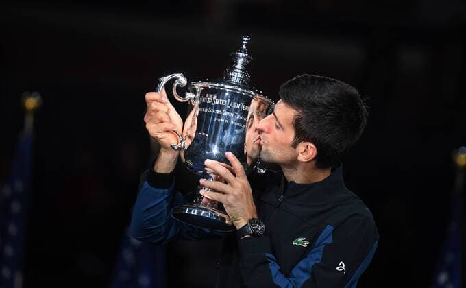 Sport Themen der Woche KW36 Sport Bilder des Tages 2018 Us Open Grand Slam ,New York ,USA Men s Final Djokovic Novak ,Serbia 2018 Us Open *** 2018 US Open Grand Slam New York USA Mens Final Djokovic Novak Serbia 2018 Us Open