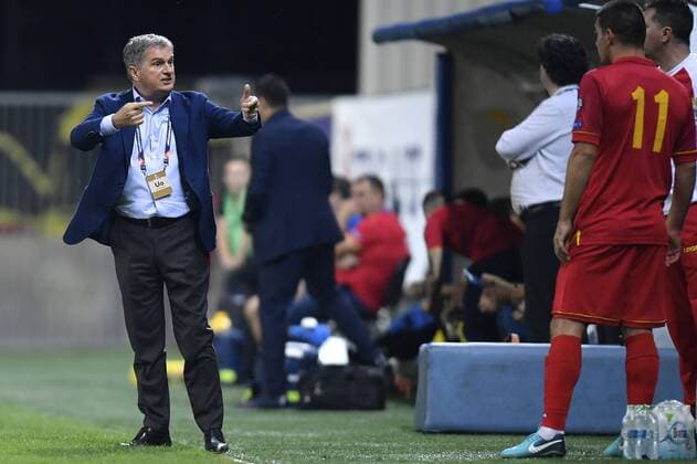 September 7, 2018 - Ploiesti, Romania - Montenegro s coach Ljubisa Tumbakovic during UEFA Nations League 2019 Final Tournament match between Romania and Montenegro on 07 September 2018 at Ilie Oana Stadium in Ploiesti, Romania. Romania v Montenegro - UEFA Nations League  - ZUMAn230 20180907_zaa_n230_1327 Copyright: xAlexxNicodimx