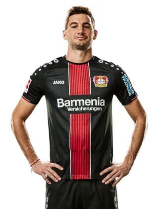 Fußball, GER, 1.BL, Porträttermin 2018 2019, Bayer Leverkusen, Lucas Alario