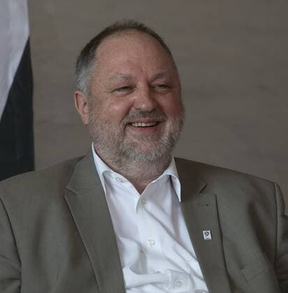 Pressekonferenz Handball WM 2019 und Olympiamuseum Koeln Datum: 11.09.2018 DHB Präsident Andreas Michelmann