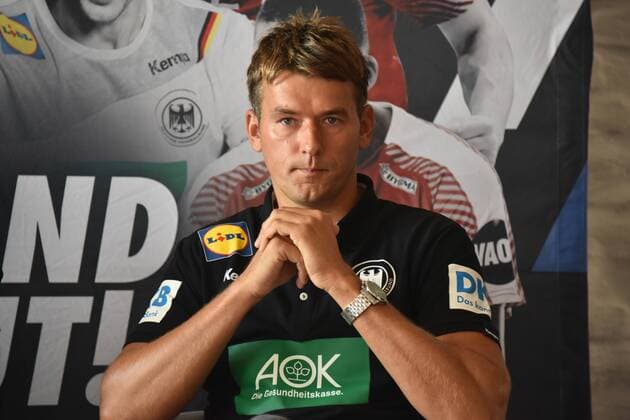 Handball Bundestrainer Christian Prokop am 11.09.2018 in Köln bei der Pressekonferenz zum Stand der Vorbereitung zur Handball Weltmeisterschaft 2019 die im Zeitraum 10. bis 27. Januar mit u.a. 13 Begegnungen in Köln stattfindet.