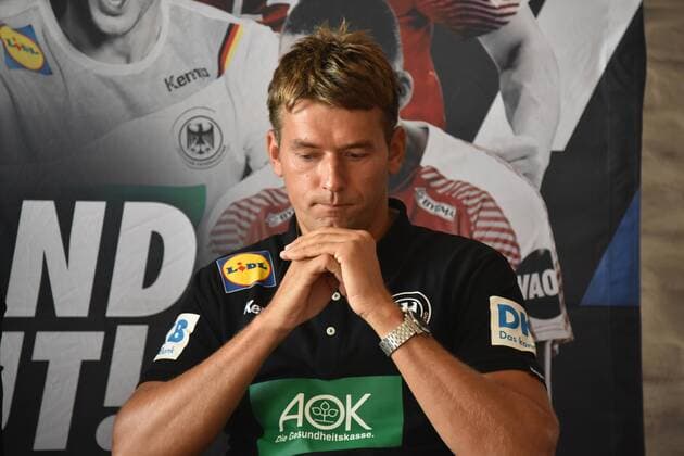 Handball Bundestrainer Christian Prokop am 11.09.2018 in Köln bei der Pressekonferenz zum Stand der Vorbereitung zur Handball Weltmeisterschaft 2019 die im Zeitraum 10. bis 27. Januar mit u.a. 13 Begegnungen in Köln stattfindet.
