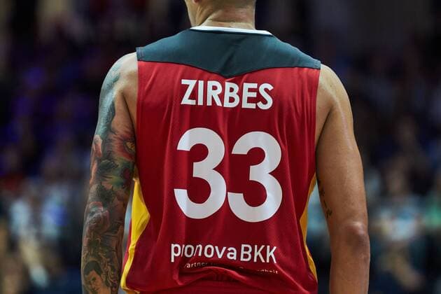 Basketball Hamburg 08.09.2018 VTG Supercup Deutschland (GER) - Italien (ITA) Maik Zirbes (Deutschland, No.33)