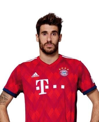 FUSSBALL 1. BUNDESLIGA SAISON 2018 2019 11.09.2018 Fototermin FC Bayern Muenchen: Javi Martinez Muenchen