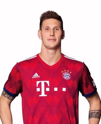 FUSSBALL 1. BUNDESLIGA SAISON 2018 2019 11.09.2018 Fototermin FC Bayern Muenchen: Niklas Suele Muenchen