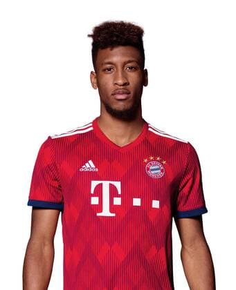 FUSSBALL 1. BUNDESLIGA SAISON 2018 2019 11.09.2018 Fototermin FC Bayern Muenchen: Kingsley Coman Muenchen