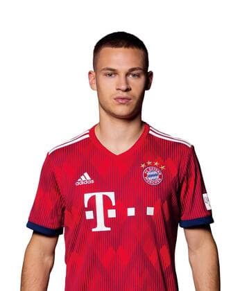 FUSSBALL 1. BUNDESLIGA SAISON 2018 2019 11.09.2018 Fototermin FC Bayern Muenchen: Joshua Kimmich Muenchen