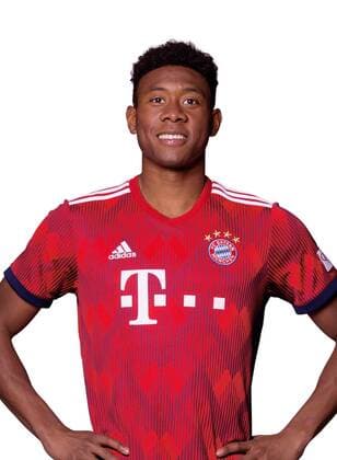FUSSBALL 1. BUNDESLIGA SAISON 2018 2019 11.09.2018 Fototermin FC Bayern Muenchen: David Alaba Muenchen